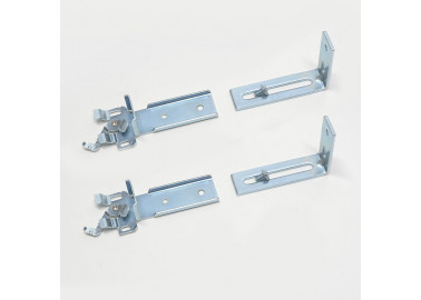 Kit-juego de 2 soportes alargadores para persiana veneciana de aluminio