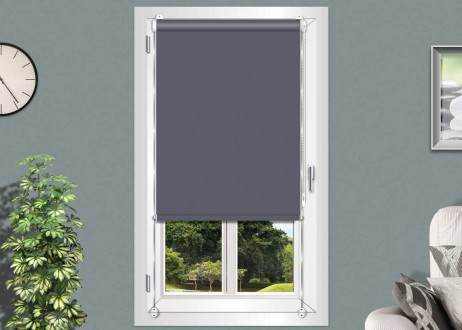 5.- Estor-enrollable-SIN-TALADRAR-GUIADO-Opaco-Cancún-Color-CA-8022-GRIS