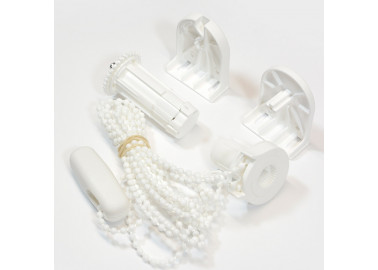 Kit soportes y mecanismos sistema 25mm para estores enrollables mini