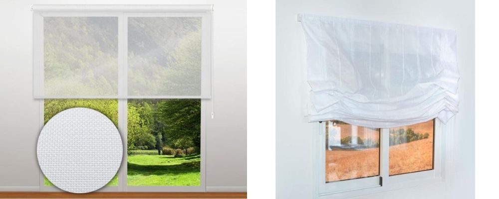 Decora tu ventana ¡Con uno de nuestros estores de tela!